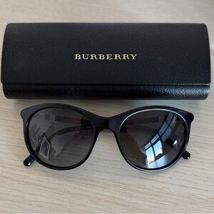 Like New Burberry Black Sunglasses